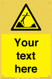 Custom Warning submerged objects